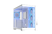 Kabinett - ASUS A32 PLUS V2 TG ARGB - Kabinett - Miditower - Hvit - 90DC00S3-B19020