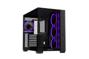 Kabinett - ASUS A32 PLUS V2 TG ARGB - Kabinett - Miditower - Svart - 90DC00S0-B19020
