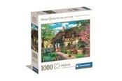 Puslespill - Clementoni HQC The Old Cottage Jigsaw Puzzle – Square Box 1000 pieces 2D Puslespill - 80061