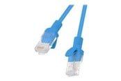 Nettverkskabel - Lanberg patch cable - 10 m - blue RAL 5012 - Blå - PCU6-10CC-1000-B