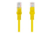 Nettverkskabel - Lanberg patch cable - 3 m - yellow RAL 1028 - Gul - PCU6-10CC-0300-Y
