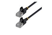 Nettverkskabel - StarTech.com Startech patch cable - 1.5 m - black - Svart - N6APATSTP34BKS150CM