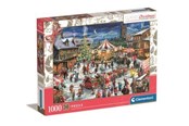 Puslespill - Clementoni HQC The Christmas Fair Jigsaw Puzzle 1000 pieces 2D Puslespill - 81505