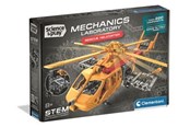 Kreative leker - Clementoni Mechanics - Rescue Helicopter (UK+USA) - 75160