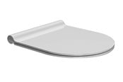 Toaletter, toalettseter, bidéer og reservedeler - GSI Pura Compact toalettsete med softclose & quick release, hvit - MS76SN11