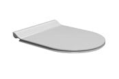 Toaletter, toalettseter, bidéer og reservedeler - GSI Slim toalettsete med softclose, hvit - MS86CSN11