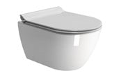 Toaletter, toalettseter, bidéer og reservedeler - GSI Pura Compact vegghengt servant 50x36cm - 881611