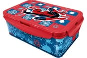 Skoleutstyr - Spider-Man SPIDERMAN Matboks m/fjernbar deling, 21x13 cm - 088808737-74745