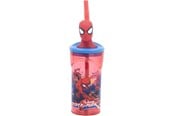 Skoleutstyr - Spider-Man SPIDERMAN 3D figurine tumblerflaske, 360 ml - 088808720-83566