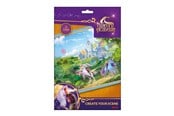 Kreative leker - Unicorn Academy Reusable Sticker set - Create your scene - 2 scenes included - 170100310