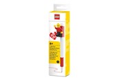 Skoleutstyr - LEGO Pen Pal rød gelpenn med avtakbar minifigur - 4003075-53704