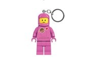 Skoleutstyr - LEGO 4006036-KE10HP Minifigur LED nøkkelring Astronaut Pink - 4006036-KE10HP