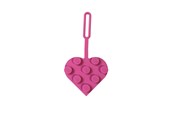 Skoleutstyr - LEGO Oppgavemerke Kloss hjerte rosa - 4006151-53692