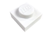 Barnelamper - LEGO ® Ikonisk 1x1 Plade Nattlampe - Hvit - 4006436-LP50