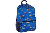Skoleutstyr - LEGO ® ryggsekk, Biler i blå, 40x28 cm, 15 L - 4011090-BP0462-600I