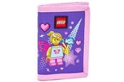Skoleutstyr - LEGO Sommerfuglpiken 3-fløyet pung 11 cm × 8 cm - 4011098-AC0460-850I
