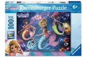 Puslespill - Ravensburger Mermaid Magic 100 brikker XXL - 12004748