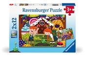 Puslespill - Ravensburger Fairy Tales 2x12 brikker - 12004045