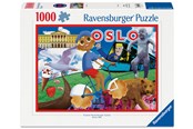 Puslespill - Ravensburger Turisten,Olso 1000 brikker - EMBARGO for SM - 12002018