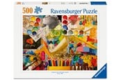 Puslespill - Ravensburger Kunststudio 500 brikker - EMBARGO for SM - 12001845