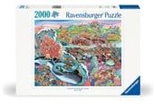 Puslespill - Ravensburger Thalassic Tale 2000 brikker - 12001484