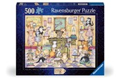 Puslespill - Ravensburger Gale katter Taby & Co. 500p Blokk - 12001451