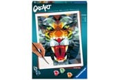 Kreative leker - Ravensburger CreArt Polygon Tiger Ad - 11223626