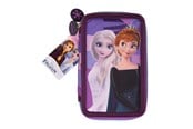 Skoleutstyr - Frozen Filled double decker pencil case 300D rich nylon 19.5 x 12.5 x 4 cm. - 119408516