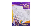 Skoleutstyr - Unicorn Academy Coloring set w/6 col. pencils - 170106853