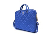 Veske/Hylster/Sekk til bærbar PC - GUESS Quilted 4G bag for a 16" laptop - blue - 3666339214111