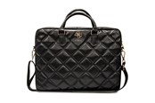Veske/Hylster/Sekk til bærbar PC - GUESS 4G Quilted bag for a 16" laptop - black - 3666339210939