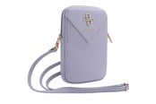 Mobil - Andre tilbehør - GUESS Zip Triangle 4G bag - purple - 3666339210649