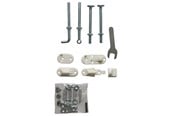 Babyleker - BabyDan Box of fittings NoTrip wood white - 300350