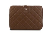 Veske/Hylster/Sekk til bærbar PC - GUESS Quilted 4G cover for a 14" laptop - brown - 3666339210892