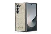 Mobil - Deksel og etui - GUESS 4G Glitter Script Case for Samsung Galaxy Z Fold 6 - Gold - 3666339322700