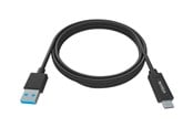 USB - Vision Professional - USB-C cable - USB-C to USB Type A - TC 1MUSBCA/BL