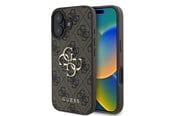 Mobil - Deksel og etui - GUESS 4G Big Logo Case for iPhone 16 - Brown - 3666339327569
