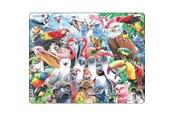 Puslespill - Larsen Puzzles Happy Birds Jigsaw Puzzle – 115 pieces Maxi (36.5 x 28.5 cm) 2D Puslespill - CZ5