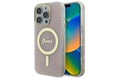 Mobil - Deksel og etui - GUESS IML 4G MagSafena iPhone 16 Pro Case - Pink - 3666339342067