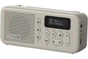DAB, nettverks- og klokkeradio - PURE Elan Move - DAB+/FM - Mono - Sandstein - 255878