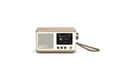 DAB, nettverks- og klokkeradio - PURE Classic Mini - DAB+/FM - Cotton white/oak - 253799