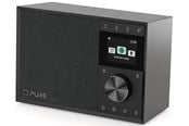 DAB, nettverks- og klokkeradio - PURE Evoke One Black - Svart - 255790