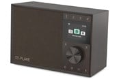 DAB, nettverks- og klokkeradio - PURE Evoke One Walnut - Valnøtt - 255789