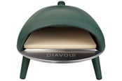 Grill & Tilbehør - Delivita Diavolo Gas-Fired Pizza Oven Green - DEL-3001