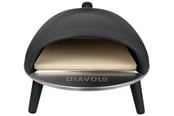 Grill & Tilbehør - Delivita Diavolo Gas-Fired Pizza Oven Black - DEL-3003