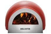 Grill & Tilbehør - Delivita Origin Wood-Fired Pizza Oven Chilli Red - DEL-4003