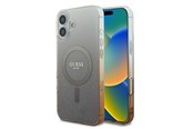 Mobil - Deksel og etui - GUESS IML Glitter Gradient MagSafe Case for iPhone 16 Plus - Brown - 3666339301415