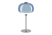 Lamper - EGLO BELOMONTEJO BORDBELYSNING H415 E27 M/BRYTER KROM/HVIT/BLÅ - 903016