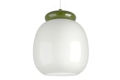 Lamper - EGLO BERARDELLI PENDEL Ø:230 GRØNN/HVIT - 902994