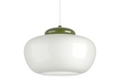 Lamper - EGLO BERARDELLI PENDEL Ø:300 GRØNN/HVIT - 902998